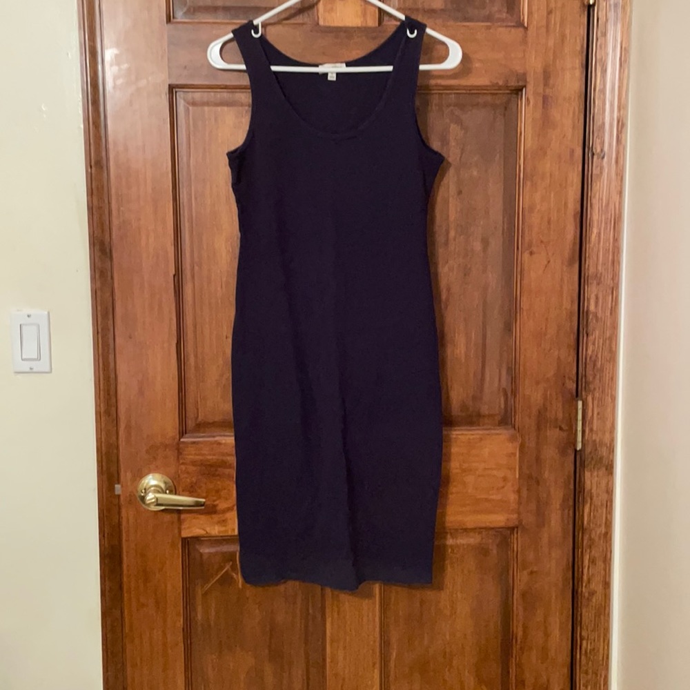 Size L- Navy Blue dress.